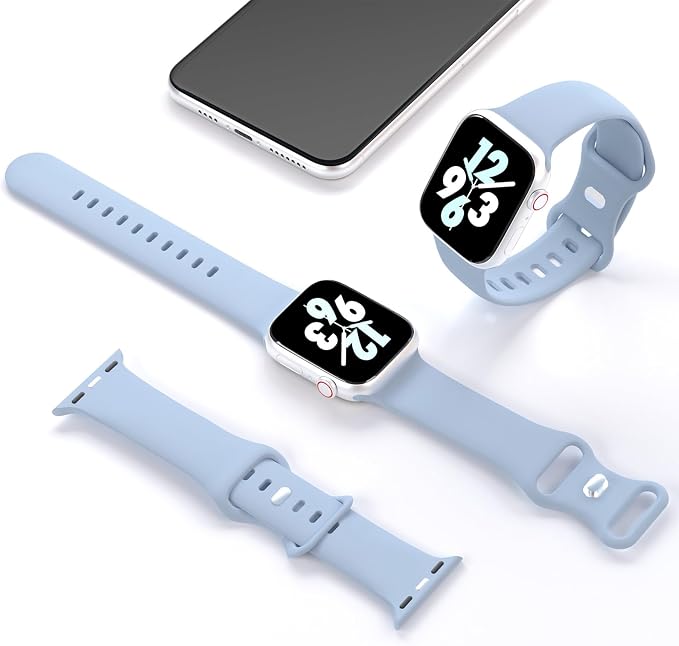 Sport Band Compatible with Apple Watch 38mm 40mm 41mm 42mm 44mm 45mm 46mm 49mm - Image 2