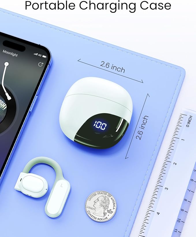 AI Translation Earbuds Real Time 164 Languages 80H Playtime Translator Ear Buds - Image 8