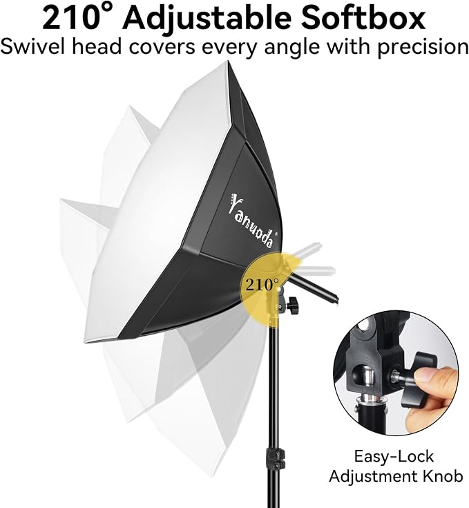 Softbox Lighting Kit 20"x20" - Image 4