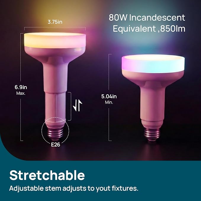 Linkind Matter BR30 Smart Light Bulbs - Image 3