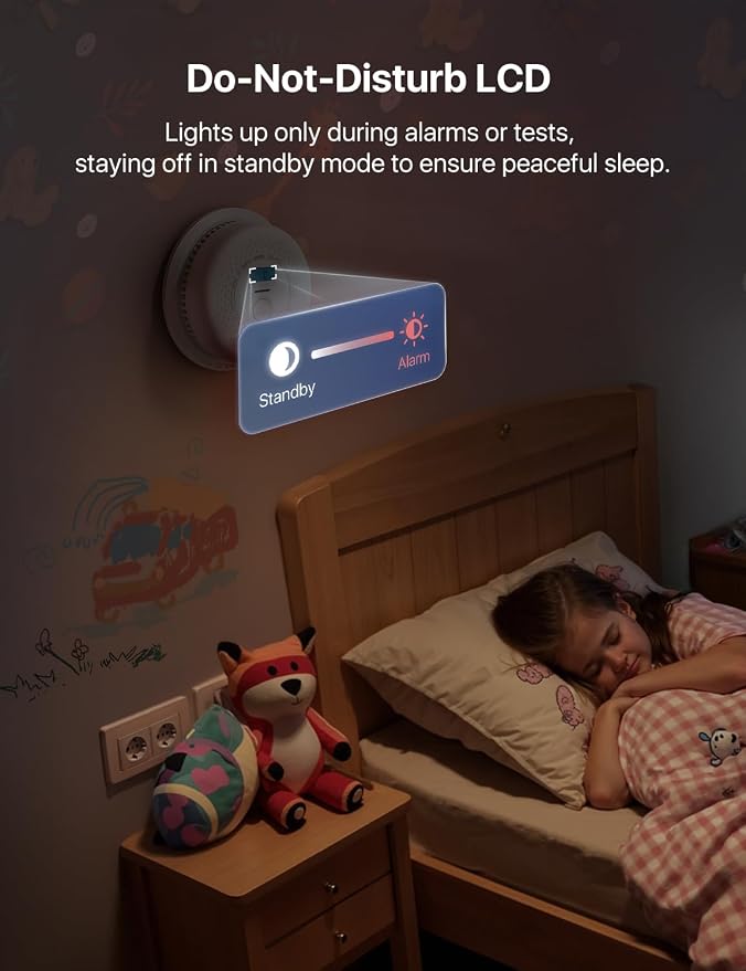 X-Sense Smoke and Carbon Monoxide Detector Combo, Wireless Interconnected - Image 8