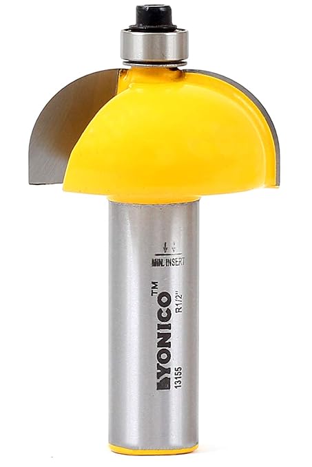 YONICO Cove Router Bits Edge Forming 1/2-Inch Radius 1/2-Inch Shank 13155 - Image 3