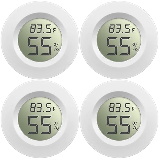Weewooday Mini Hygrometer Thermometer Digital LCD Monitor Indoor/Outdoor Room by Weewooday