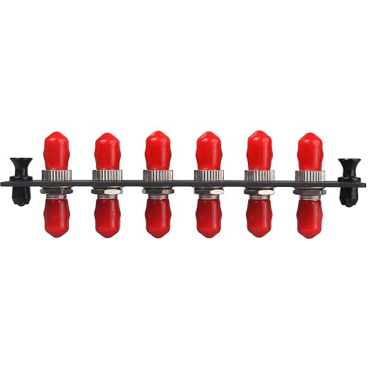 2-Pack 6 Simplex ST Fiber Patch Panel - Image 8