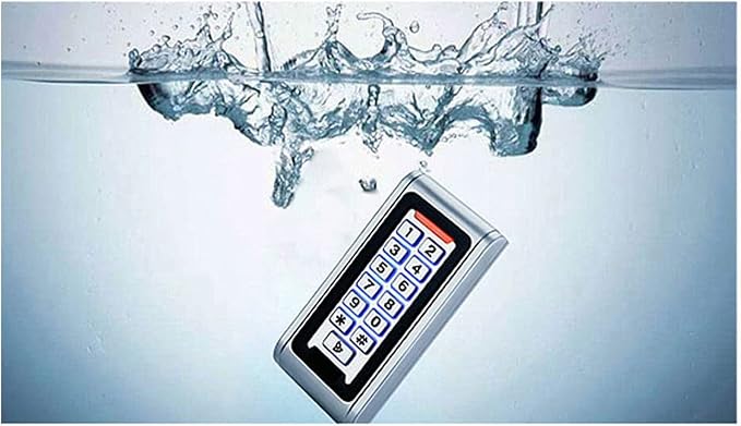 Waterproof Metal Keypad Reader Standard North American Strike Lock TCPIP 4 - Image 7