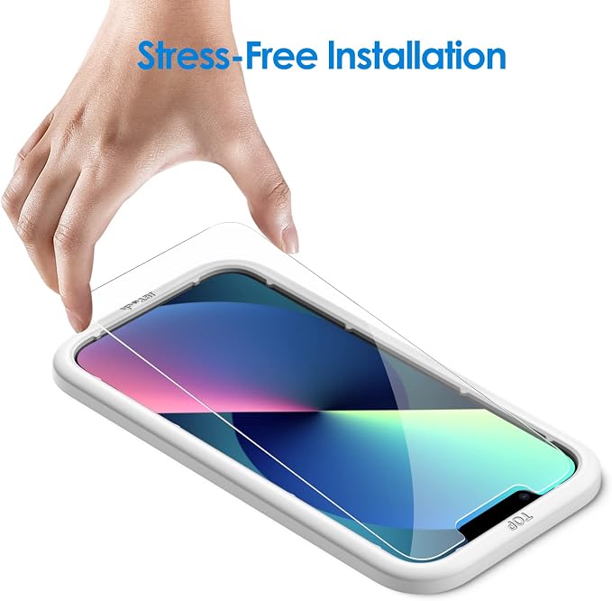JETech Screen Protector for iPhone 13 mini 5.4-Inch - Image 4