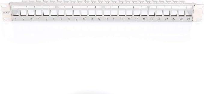 Digitus Modular Patch Panel Grey Grau/transparente - Image 2