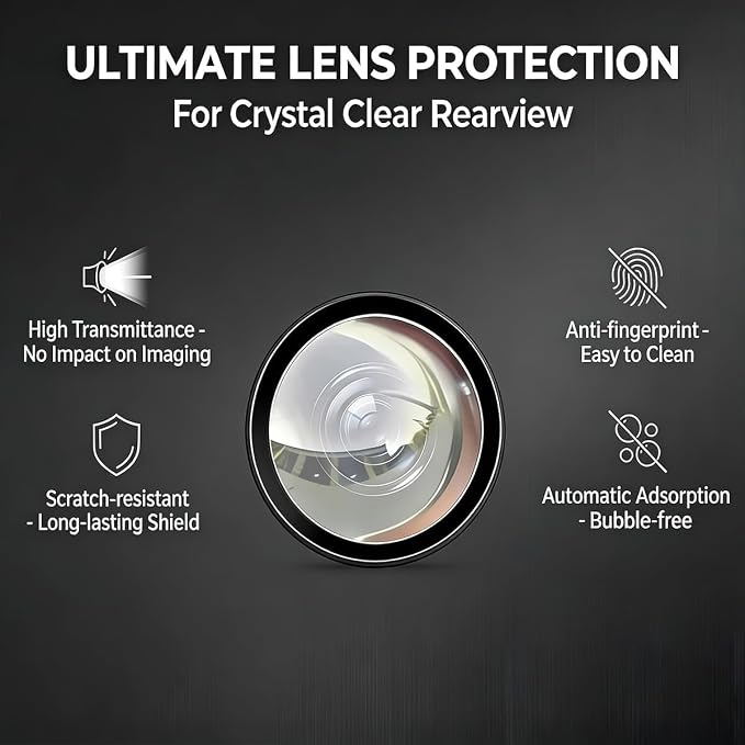 Car Camera Lens Protector, Anti-Rain Car Reversing Cameras Protection, Simple - Image 8