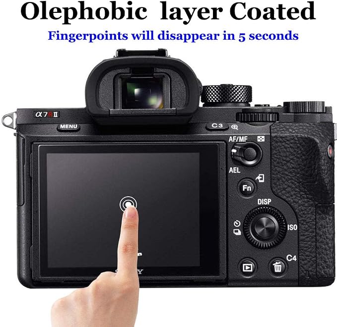 ULBTER A1 Screen Protector for Sony Alpha 1 / A1 Camera & Hot Shoe Cover 0.3mm - Image 5