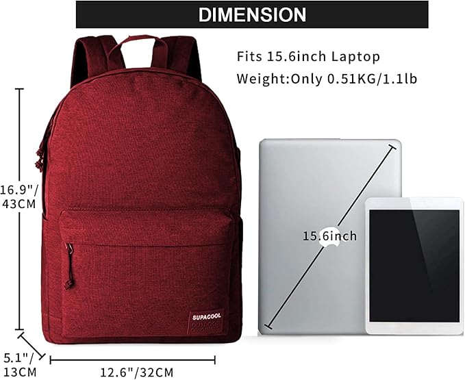 SUPACOOL Casual Laptop Backpack - Image 3
