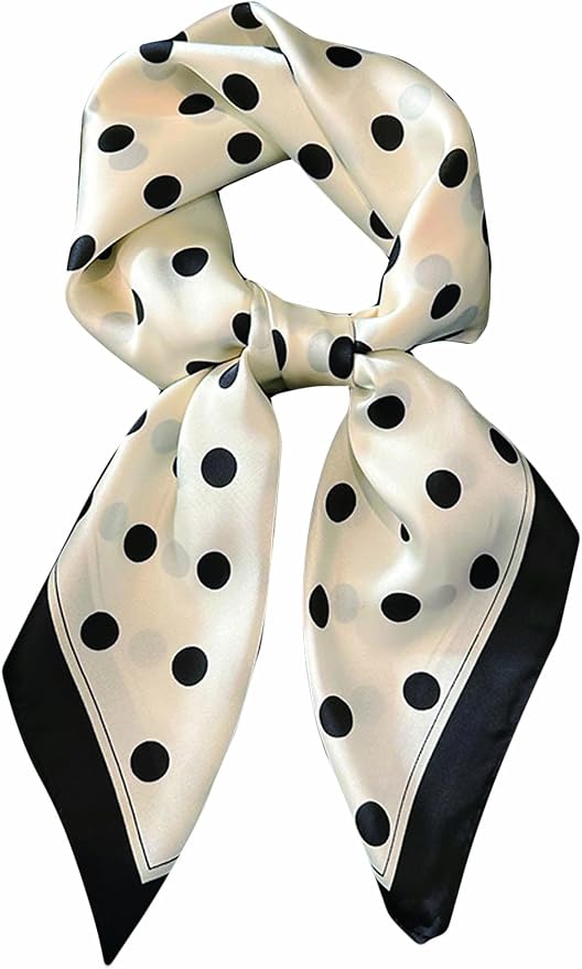 Silky Scarf for Women Lightweight Satin Bandanas Neck Hair Wrap For Sleeping by OnllhNiceScarfForWomen