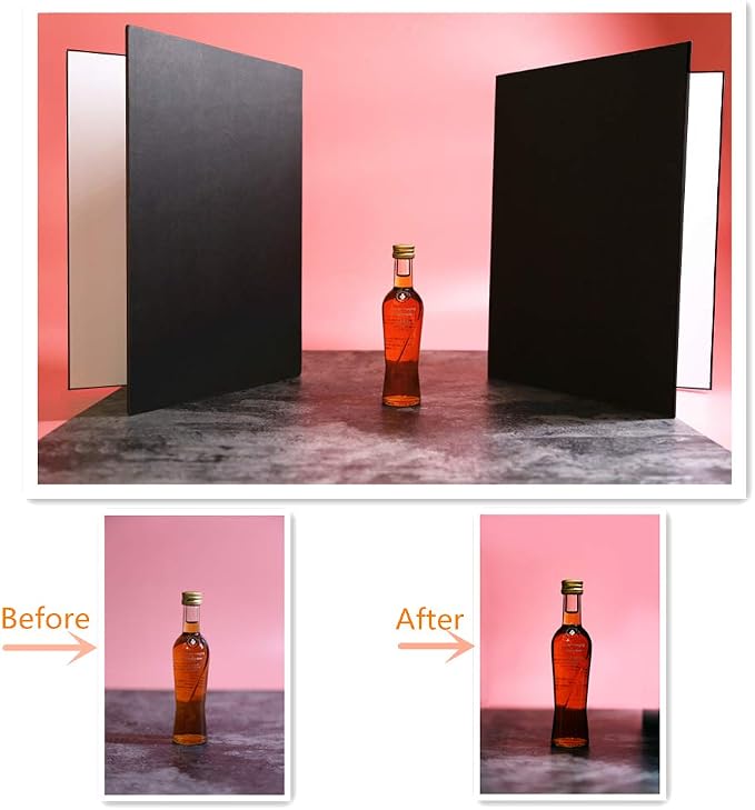 Light Reflector 3 in 1 Photography Reflector Cardboard, A4 Size Folding Light - Image 2
