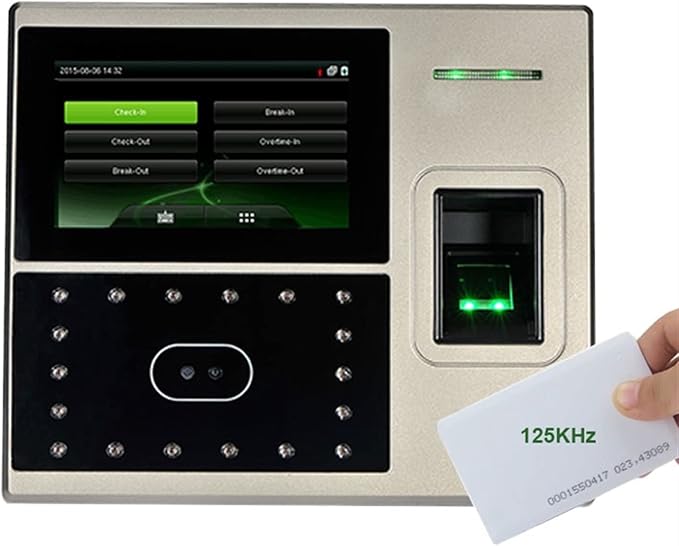 UFace800 Linux System TCP/IP Biometric Fingerpint Face Facial Recognition Time - Image 9