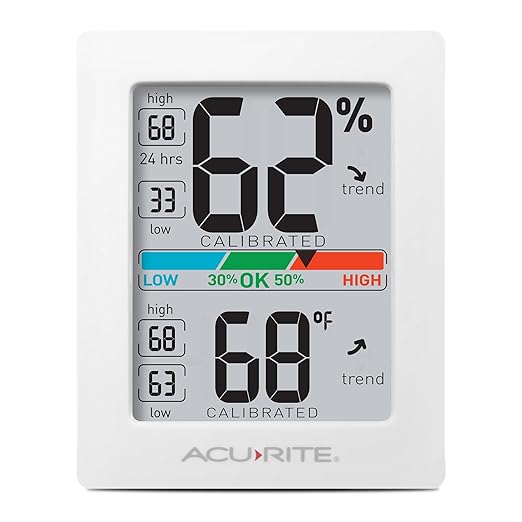 AcuRite Humidity Meter Hygrometer and Indoor Digital Thermometer by AcuRite
