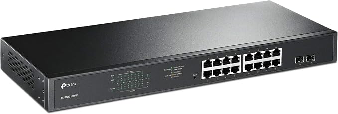 TP-Link TL-SG1218MPE 16 Port Gigabit Switch Easy Smart Managed 16 PoE+ @250W - Image 9