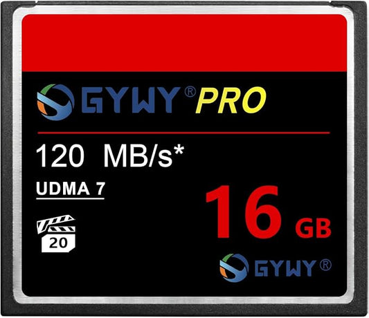 16GB UDMA Speed Up to 120MB/s.for Professional Photographer Enthusiast Camera by CompactFlashMemoryCard