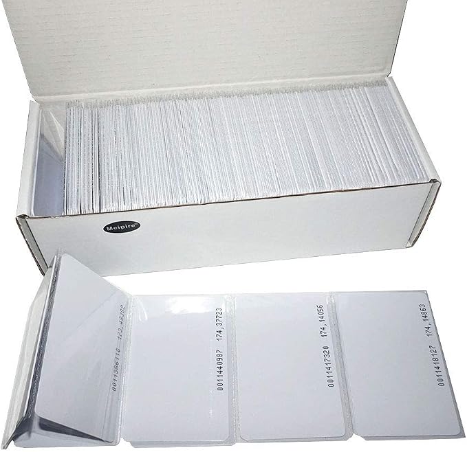 Meikuler 125Khz RFID Proximity Cards, 0.8mm ID Card - Image 5