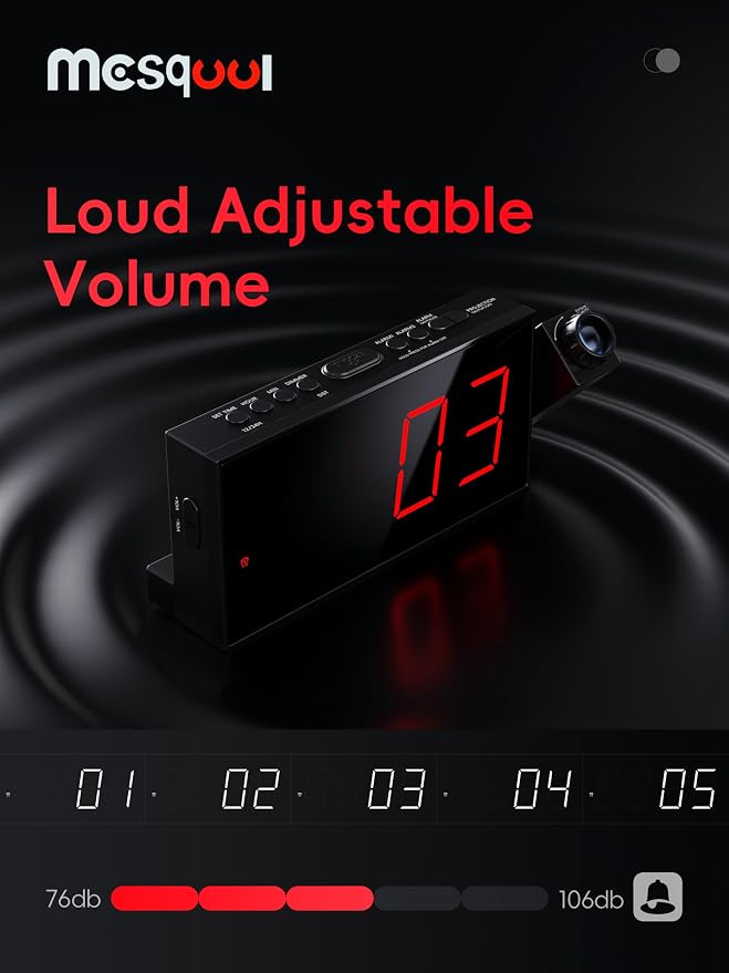 Digital Projection Alarm Clocks - Image 6