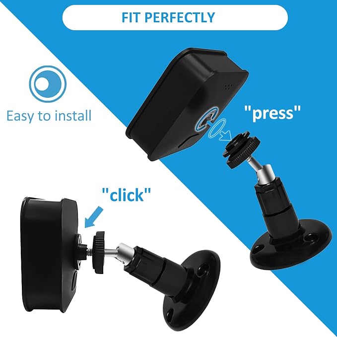 Blink Outdoor Camera Mount, 360 Degree Adjustable Indoor/Outdoor Wall Mount - Image 3