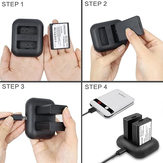 ENEGON LP-E10 Replacement Battery and Rapid Dual Charger - Image 4