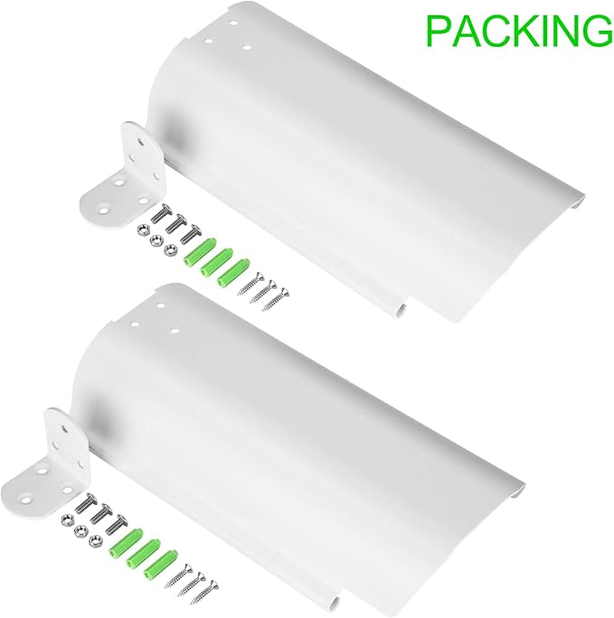 2 Pack Universal Sun Rain Shade Camera Cover Shield, Protective Roof - Image 7