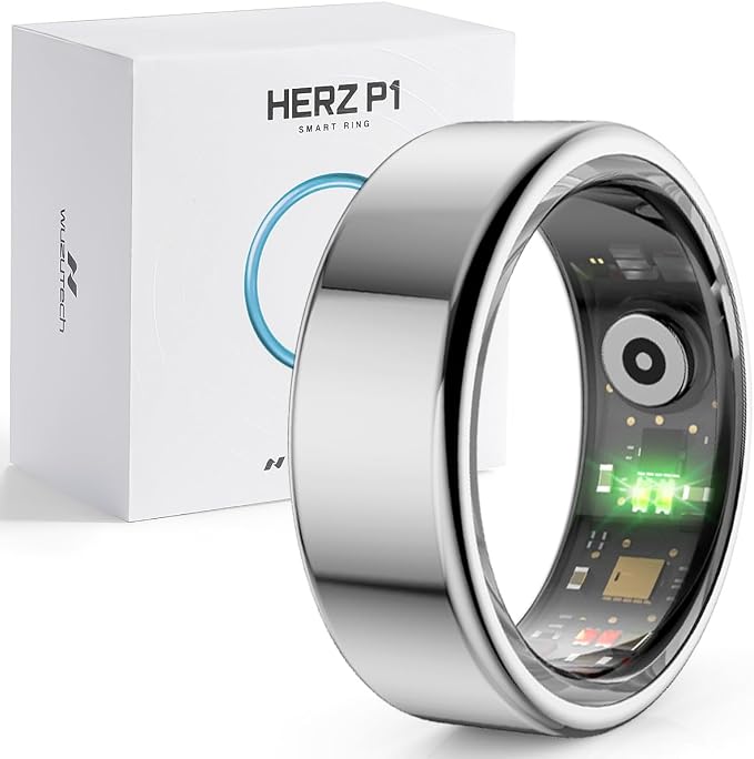 Herz P1 Smart Ring for Women & Men by WuzuTech