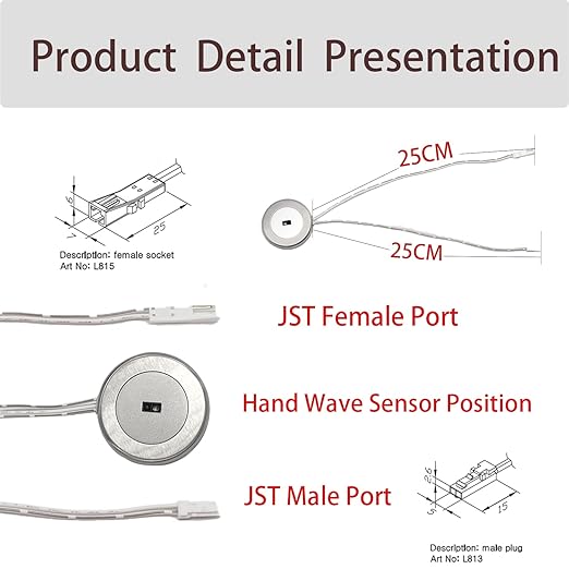 VST Motion Sensor Light Switch IR Handwave Sensor Switch Door Switch - Image 3
