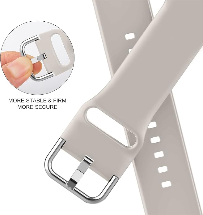 Sport Band Compatible with Apple Watch Bands 49mm 46mm 45mm 44mm 42mm 41mm 40mm - Image 4