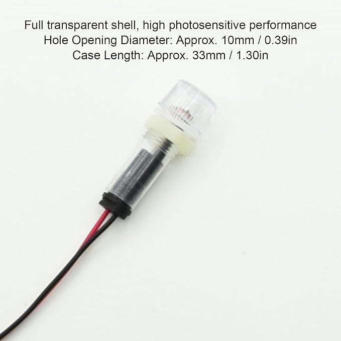 2 Pack Photocell Light Sensor Switch Dusk to Dawn Auto On Off Outdoor Light - Image 5
