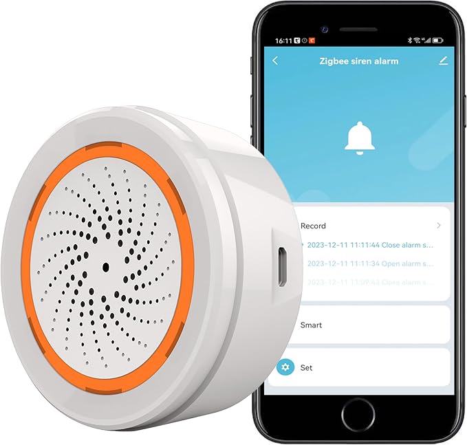 Zigbee Smart Siren Alarm: Wireless Alarm by SENCKIT