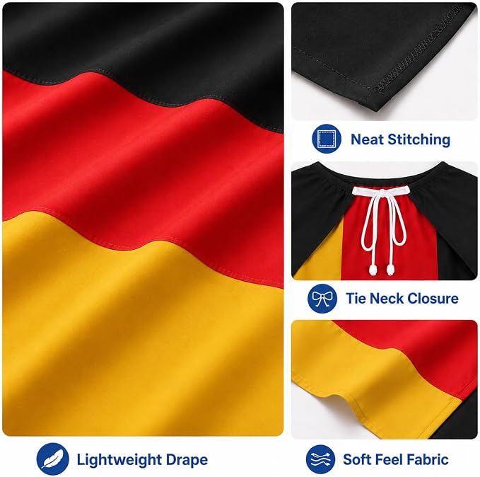 Flag Cape, Wearable Flag Costume, Be Suitable - Image 4