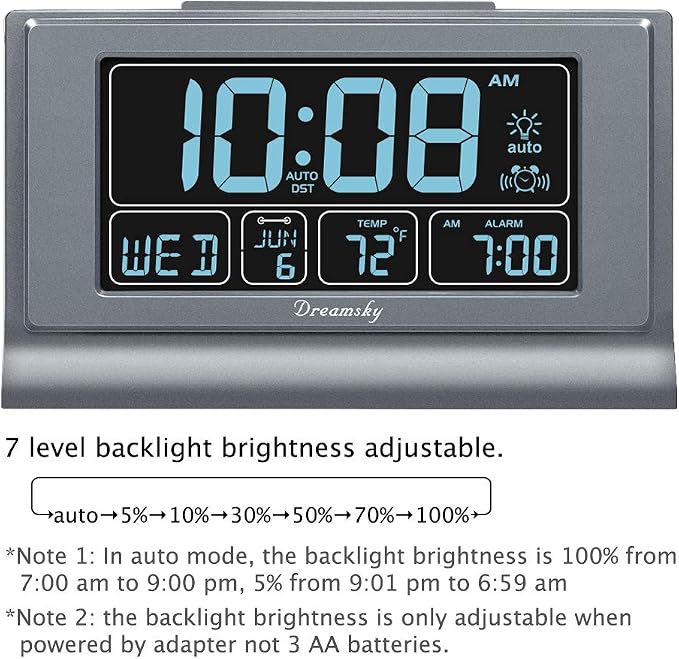 DreamSky Digital Alarm Clock - Image 2