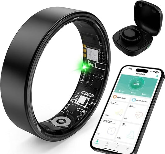 ALZEN Smart Ring – Titanium Waterproof Ring by Unknown