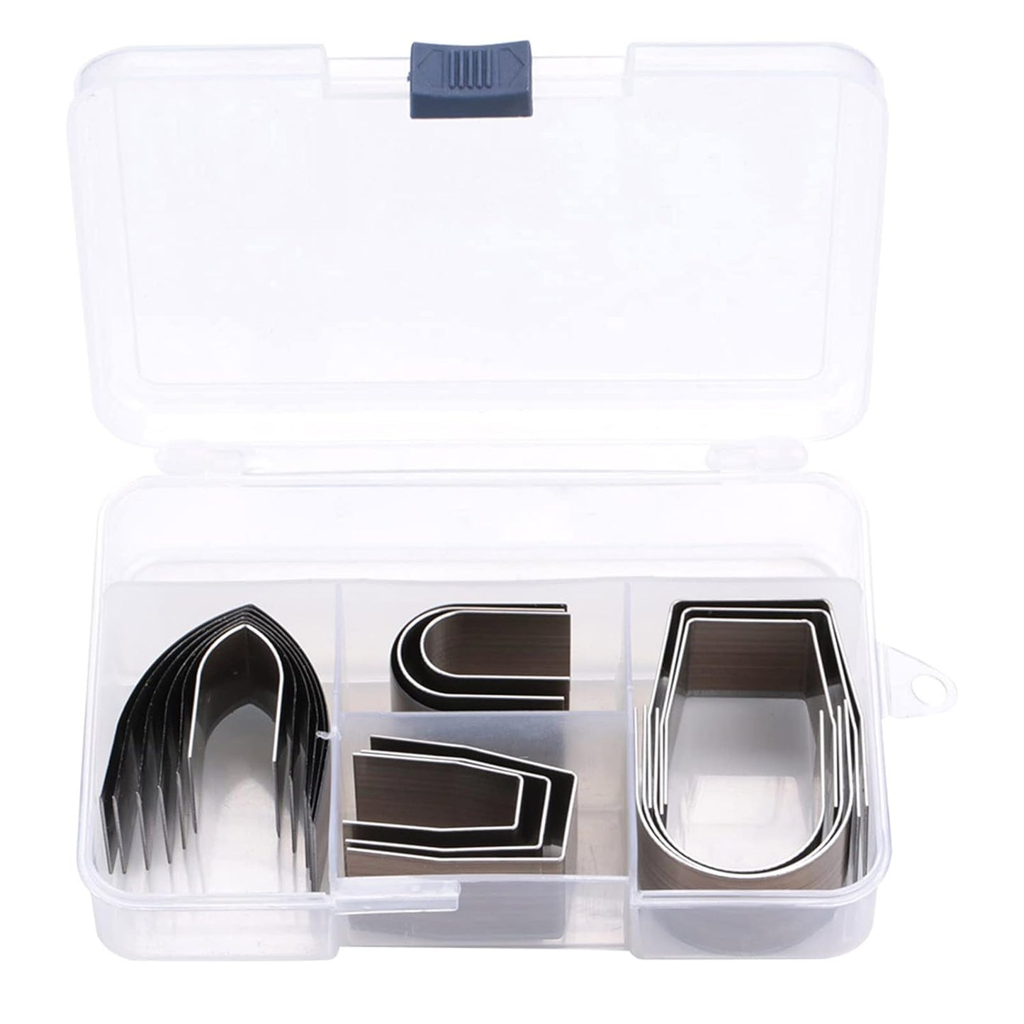 18PCS Leather Craft Embossing Punch Set Kit, Alloy Steel Leather Punch Set, for DIY Leather Punching Tools
