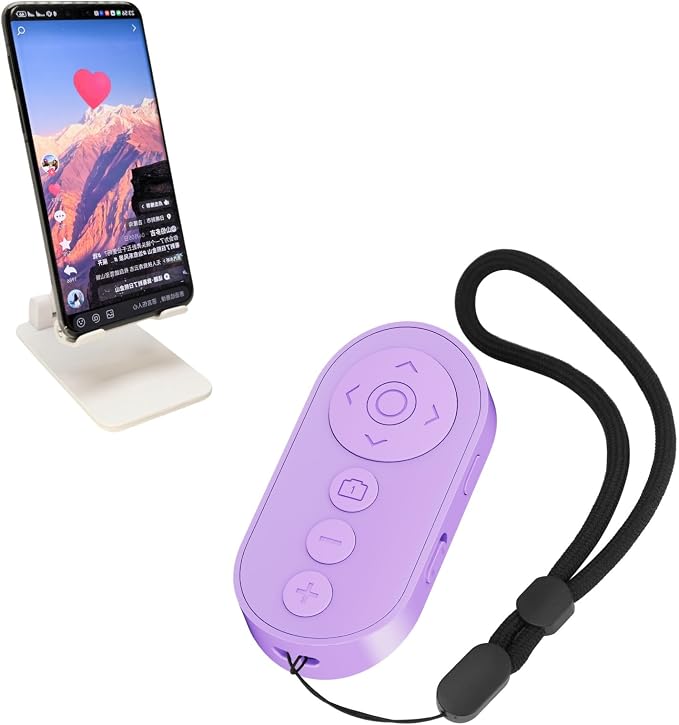 Remote Control for TikTok, Wireless Camera Remote Control by Aistraunix