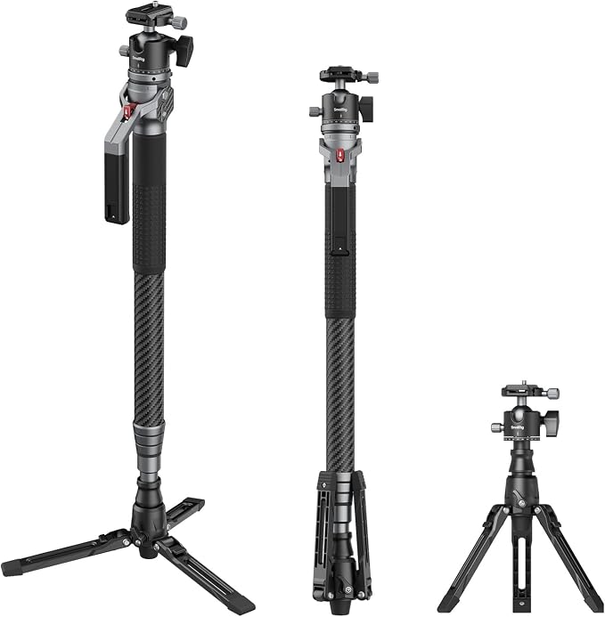 SmallRig 166.5cm / 65.6" Carbon Fiber Monopod by SmallRig