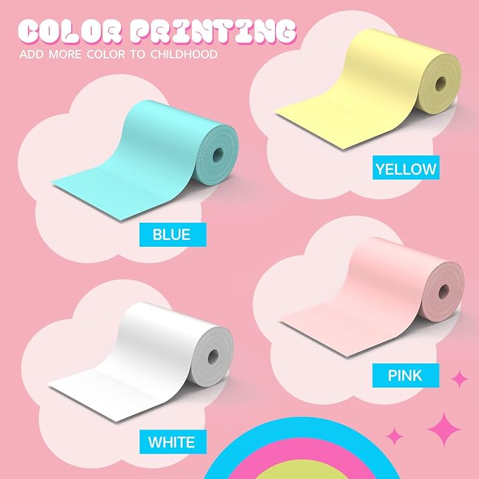 10 Rolls Kids Camera Paper Roll Refill - Image 7