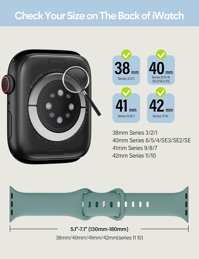 Sport Silicone Band Compatible - Image 2