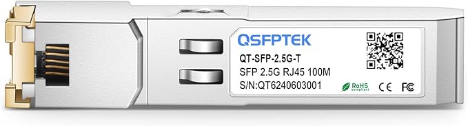 2.5Gbase-T SFP to RJ45 Copper Module, Gigabit Ethernet Transceiver Compatible - Image 2