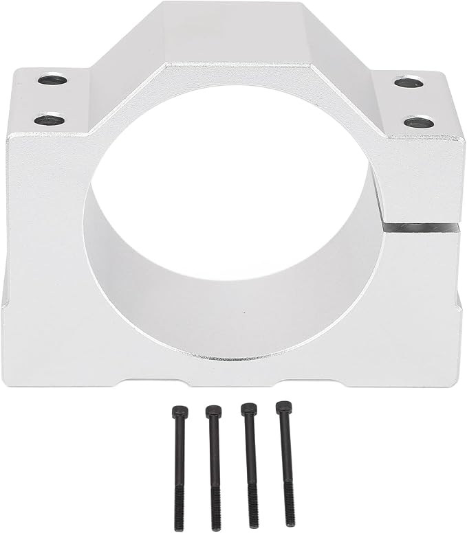 65mm Aluminum Alloy Spindle Clamp Holder Motor Mount CNC Machine Router Motor - Image 6