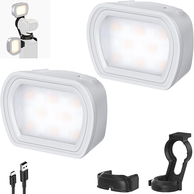 NEEWER Basics 2 Pack Magnetic Auxiliary Light Compatible by Neewer