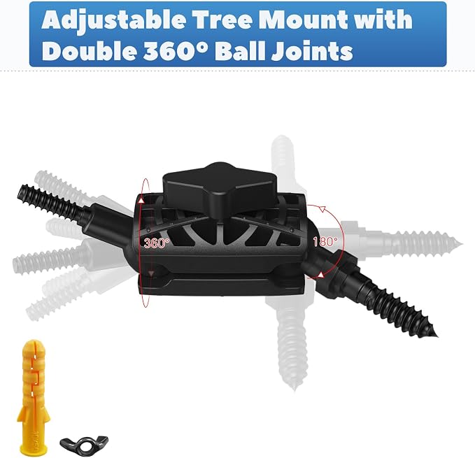 Adjustable Trail Camera Tree Mount: Game Camera Outdoor Mounting Bracket Holder - Image 2