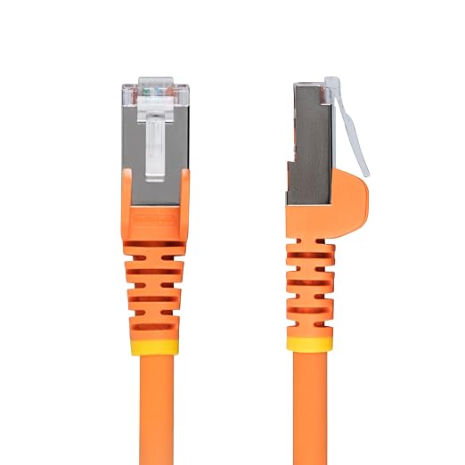 StarTech.com 10ft Orange CAT6a Ethernet Cable, Snagless RJ45, 100W PoE++ - Image 2
