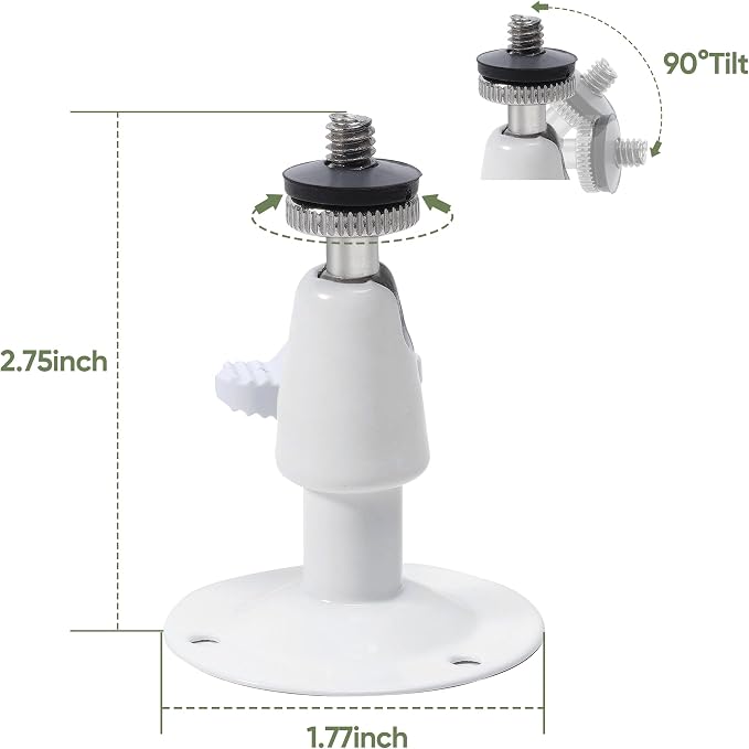 bonoch Adjustable Baby Monitor Wall Mount, Compatible Baby Camera Adjustable - Image 6
