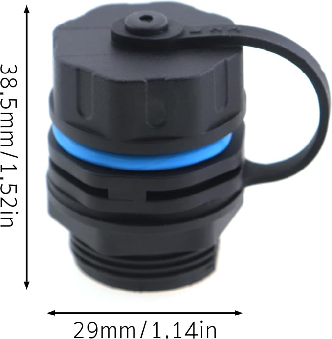 Panel Mount Shielded RJ45 Waterproof IP68 Cable Connector Panel Mount Coupler - Image 2