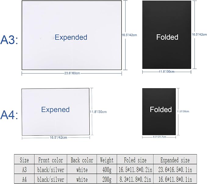 Photography Reflector Cardboard, Light Control Board - Image 2