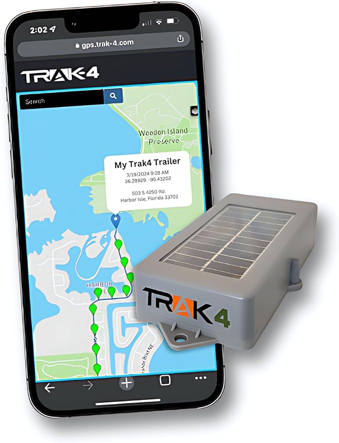 Trak-4 Solar GPS Tracker. Durable, Reliable Track Trailers, and Assets. by Trak-4