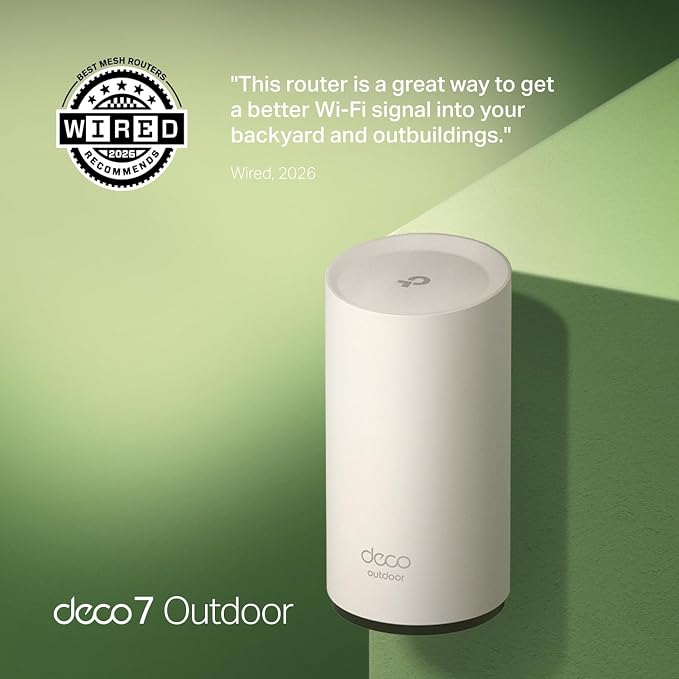 TP-Link Deco 7 Outdoor BE25 BE5000 Dual-Band Wi-Fi 7 Mesh Extender – Up to 2 - Image 2