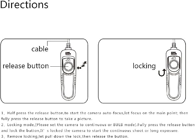 Pixel Wired Remote Shutter Release Control Compatible - Image 4