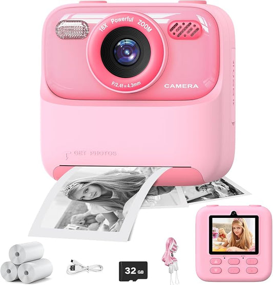 masterbee Kid Camera Instant Print Photo, Birthday Gifts by masterbeeKidsCameras%7E